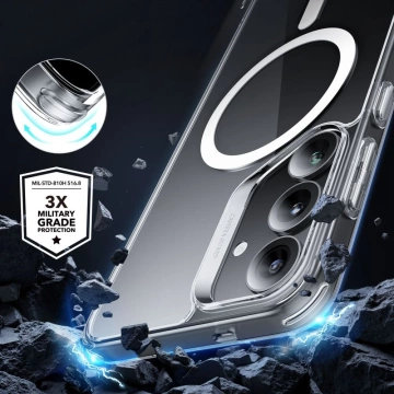 Etui für Samsung Galaxy S25 Plus Clear ESR Classic Hybrid HaloLock MagSafe