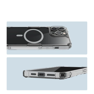 Nillkin Nature Pro Panzerhülle mit MagSafe für iPhone 15 Pro Max – Weiß
