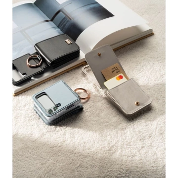 Etui Ringke Signature Card Pocket für Samsung Galaxy Z Flip 4 Schwarz