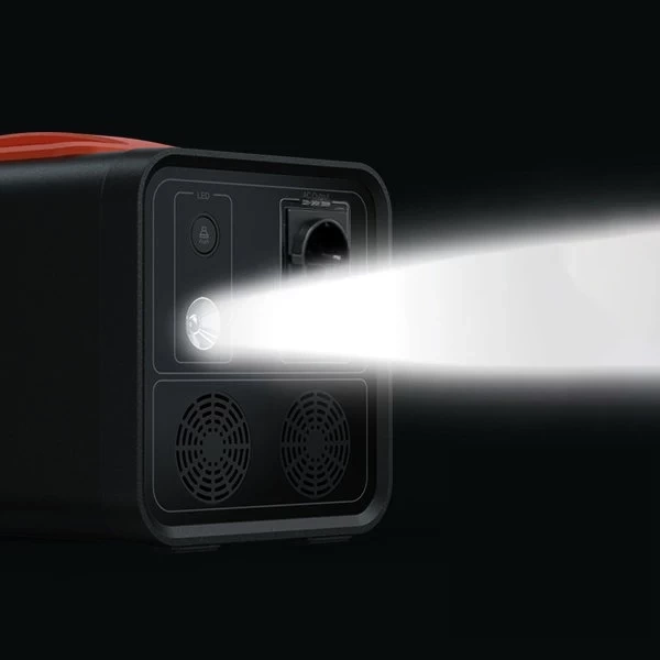 Choetech przenośna mobilna stacja zasilania ładująca 300W powerbank 20800 mAh USB Typ C / 3x USB / gniazdo zapalniczki / gniazdo DC Power Delivery Quick Charge FCP AFC czarny