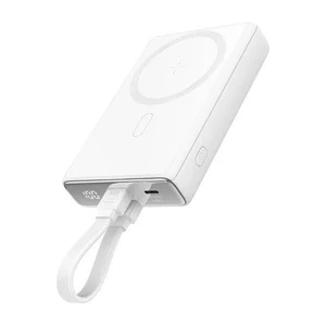 Magnetyczny Powerbank z Podstawką Joyroom JR-PBM01 10000mAh 20W Biały