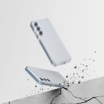 Hülle für Samsung Galaxy A35 5G Case Cover Ringke Fusion Matte Clear Frosted Transparent Back Glass