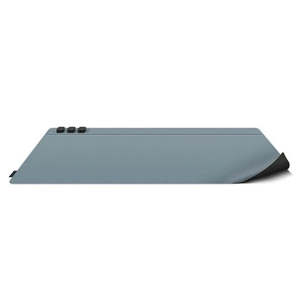 UNIQ Hagen - Doppelseitige magnetische Schreibtischunterlage 67x35 cm, Schwarz und Blau