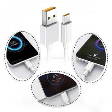Wandladegerät Original Oneplus SUPERVOOC 80 W USB Typ-A-Adapter EU VCB8JAEH Kabel DL136 USB-C Typ C 65 W 1 m Weiß
