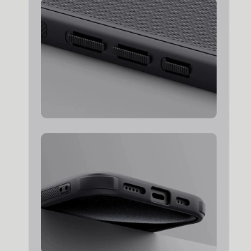 Nillkin Frosted Shield Pro Magnetisches Case für iPhone 16 Pro - Schwarz