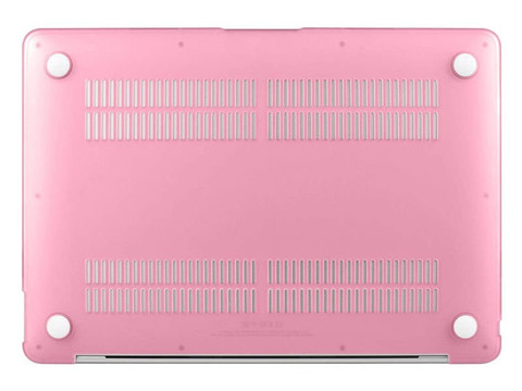 Etui Alogy Hard Case mat do Apple MacBook Air 2018 13 różowe