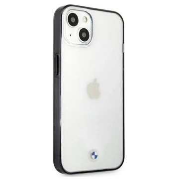 Etui für das Telefon BMW BMHCP13SPCUMRBK für Apple iPhone 13 Mini 5,4" transparente Hardcase Signature Collection