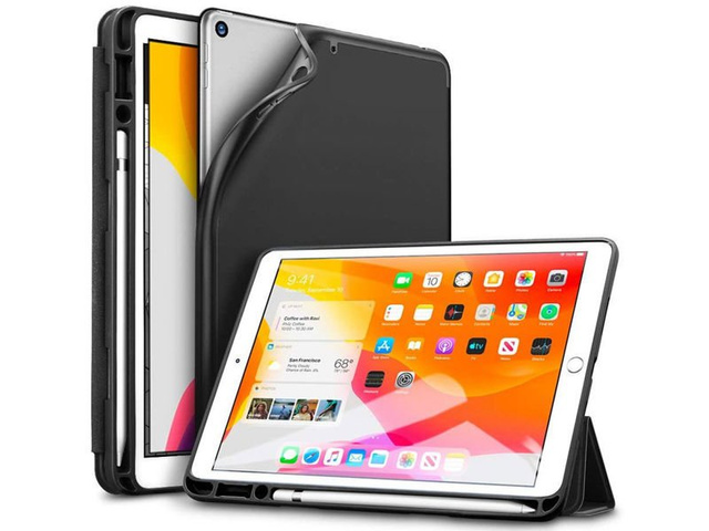 Etui obudowa ESR Rebound Pencil für Apple iPad 10.2 2019/2020/2021 Schwarz