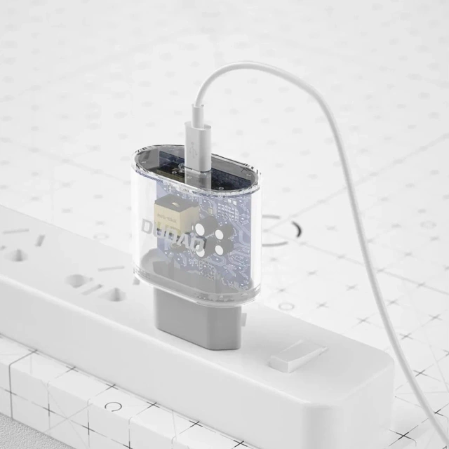 Ładowarka sieciowa Dudao 20W USB-C z kablem - Biała