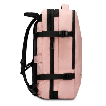 Reiserucksack Bange BackPack Business erweiterbarer Rucksack Geräumige Tasche für 17,3-Zoll-Laptop mit USB-Anschluss Schwarz