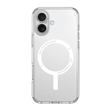 Etui UNIQ Clario do iPhone 16 Plus MagClick Przezroczyste Eco
