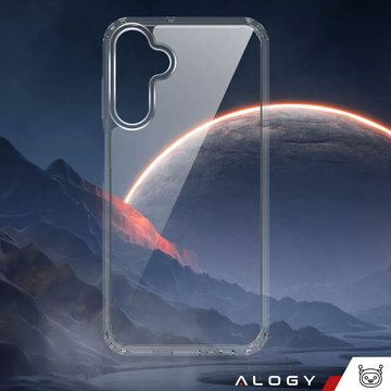 Hülle für Samsung Galaxy A15 4G/5G, Galaxy A25 5G Rückseite Hybrid Clear Case Alogy Transparent