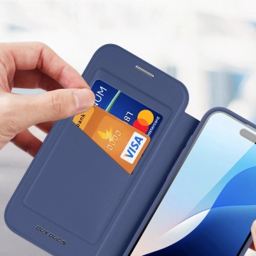 Etui do iPhone 16 Pro Max Dux Ducis Skin X Pro MagSafe Niebieskie