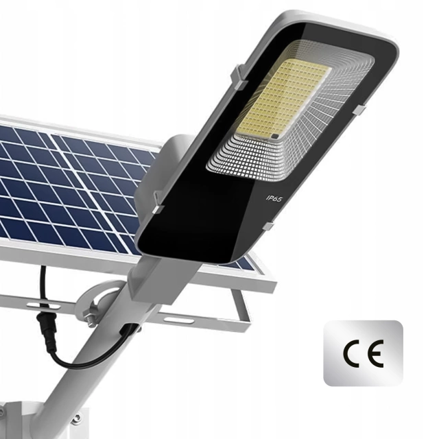 Lampa solarna Uliczna 1600W LED wodoodporna IP65 ścienna Alogy SolarBright 6000mAh do domu elewacyjna światło