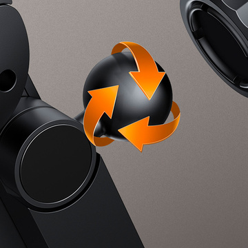 Uchwyt samochodowy na telefon tablet na zagłówek auta Car Holder regulowany 4.7-8" Czarny