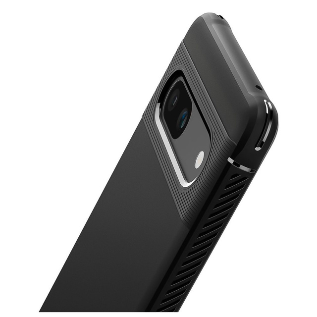 Etui ochronne na telefon Spigen Rugged Armor do Google Pixel 7a Matte Black