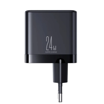 Joyroom JR-TCN03 4×USB-A 24W 4.8A Wandladegerät – Schwarz