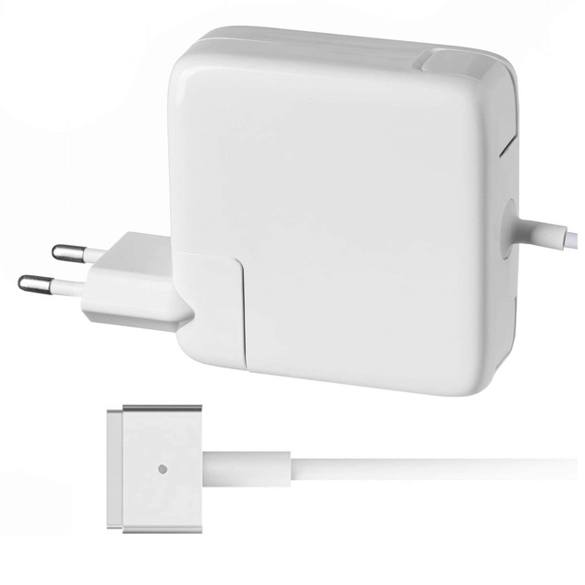 Ładowarka do MacBooka Alogy Charger Zasilacz do Apple MacBook MagSafe 2 T-type 45W Biała