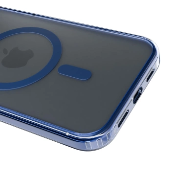 Etui für Apple iPhone 13 Pro Max 3mk Frosty MagCase Blau