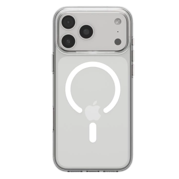 Etui do iPhone 17 Pro Max Spigen Liquid Crystal Mag MagSafe Clear/White