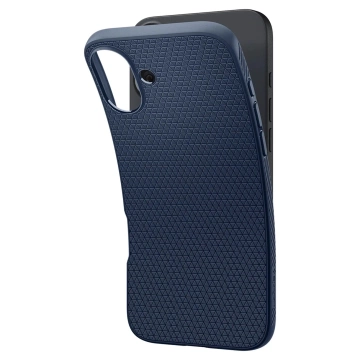 Spigen Liquid Air Case für iPhone 16 Plus Blau – Schlanker TPU-Schutz