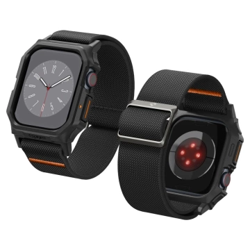 Pasek Spigen Lite Fit „Pro“ Apple Watch 10 46 mm Mattschwarz