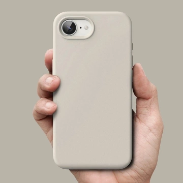 Ringke Silicone Magnetic MagSafe für iPhone 16e Stone