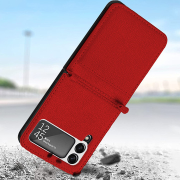 Handyhülle Alogy Clear Case für Samsung Galaxy Z Flip 3 5G Rot