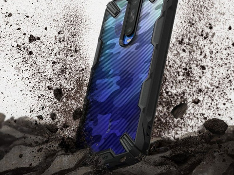 Etui Ringke Fusion X für Xiaomi Redmi K30/ Poco X2 Camo Black