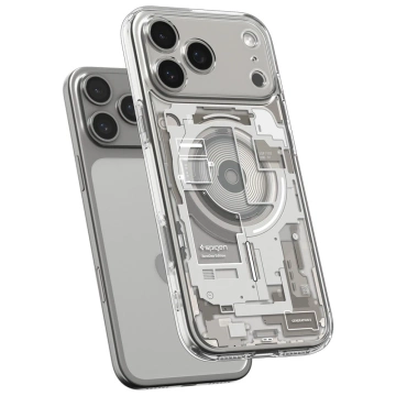 Etui Ochronne do iPhone 17 Pro Max Spigen Ultra Hybrid Mag MagSafe Zero One Titanium