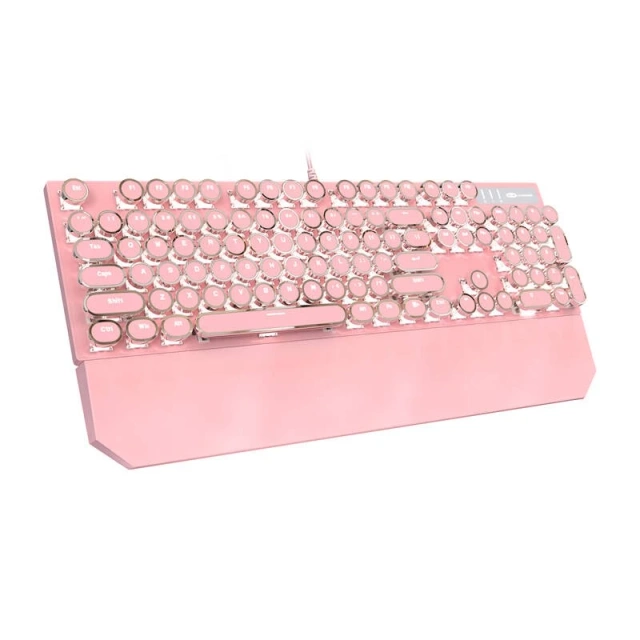 MageGee MK-STORM kabelgebundene Tastatur Pink