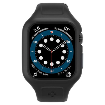 Spigen Liquid Air "Pro" Schutzhülle für Apple Watch 4 / 5 / 6 / 7 / SE (40 / 41 mm) Schwarz
