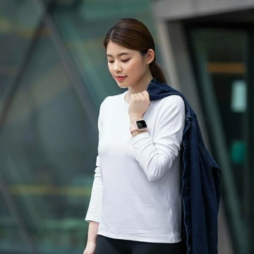 Schutzhülle UNIQ Moduo für Apple Watch Series 4/5/6/7/8/SE 40/41mm pink-weiß/blush-weiß