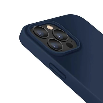 UNIQ Hülle Lino iPhone 13 Pro Max 6.7 "blau / marineblau