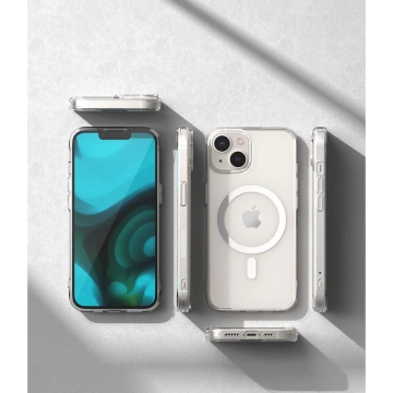 Etui Ringke Fusion Magnetic MagSafe für Apple iPhone 14 Plus Mattklar