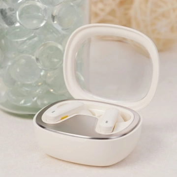 HOCO TWS EQ6 Kabellose Bluetooth-Kopfhörer Ladehülle Weiß