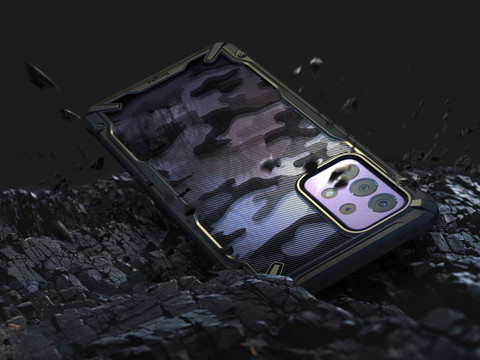 Etui Ringke Fusion X do Samsung Galaxy A72 4G/5G Camo Black