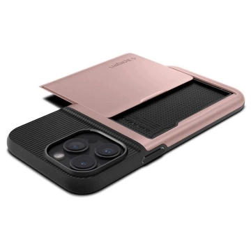 Spigen Slim Armor CS Hülle für Apple iPhone 15 Pro – Rosa