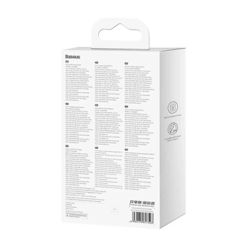 Baseus GaN5 Pro 2xUSB-C USB-Ladegerät, 65 W (schwarz)