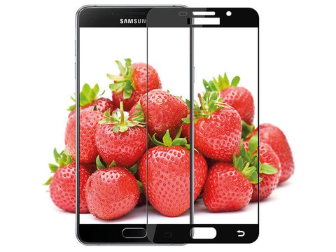 Szkło hartowane cały ekran Samsung Galaxy A5 2016 Różowe