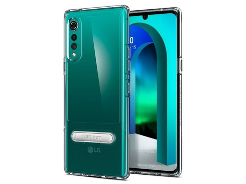 Etui Spigen Slim Armor Essential S für LG Velvet Clear