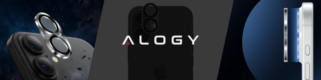 Szkło Ochronne na Obiektyw Aparatu do Apple iPhone 17, Wzmocnione i Odporne na Zarysowania, Precyzyjnie Dopasowane, Alogy Lens Protector Pro+™ – Przezroczyste
