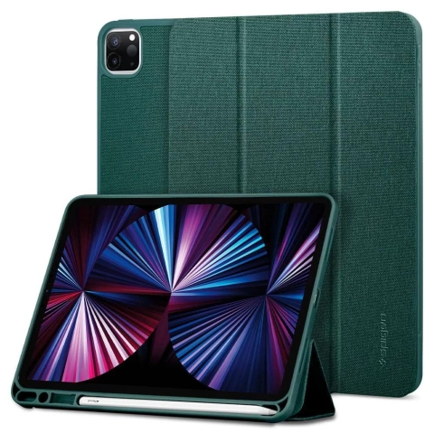 Etui na tablet Spigen Urban Fit do iPad Pro 11 2020/2021 Midnight Green