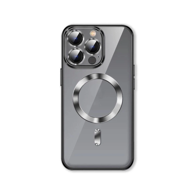 Etui Wozinsky Electroplated MagSafe do Samsung Galaxy S24 FE Srebrne