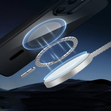 Etui für Samsung Galaxy S25 Plus Klar/Schwarz ESR Classic Hybrid HaloLock MagSafe