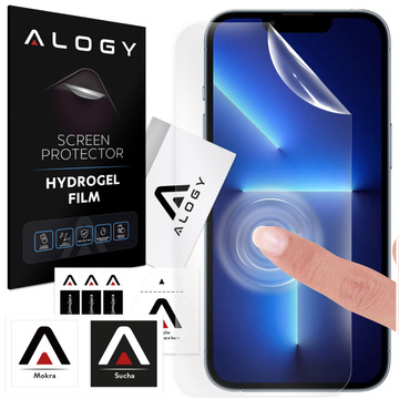 Folia Hydrożelowa do iPhone 13 Pro ochronna na telefon na ekran Alogy Hydrogel Film