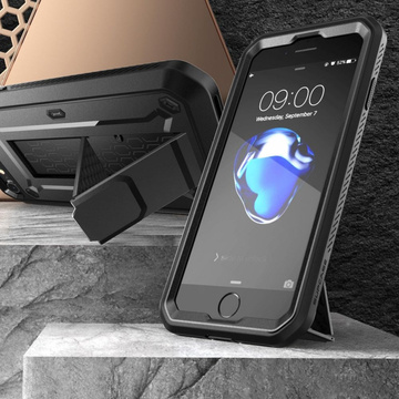 Etui Supcase Unicorn Beetle Pro für Apple iPhone 7 / 8 / SE 2020 / 2022 Schwarz