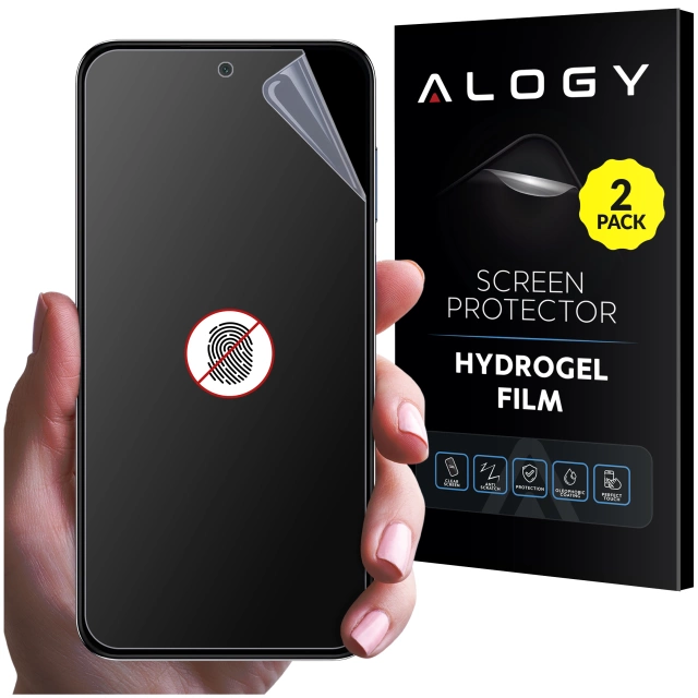 2x Folia "MATOWA" do Samsung M35 5G Hydrożelowa Alogy HydroSkin Matte Pro™ na ekran do etui "BEZ ODCISKU PALCÓW"