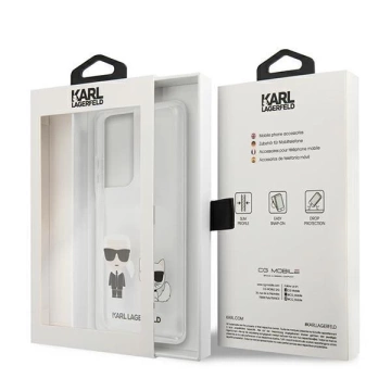 Karl Lagerfeld KLHCS21LCKTR S21 Ultra G998 Hartschalenkoffer Transparent Karl
