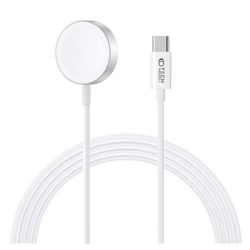 Ładowarka indukcyjna magnetyczna Kabel typ C 120cm UltraBoost Magnetic Cable do Apple Watch White